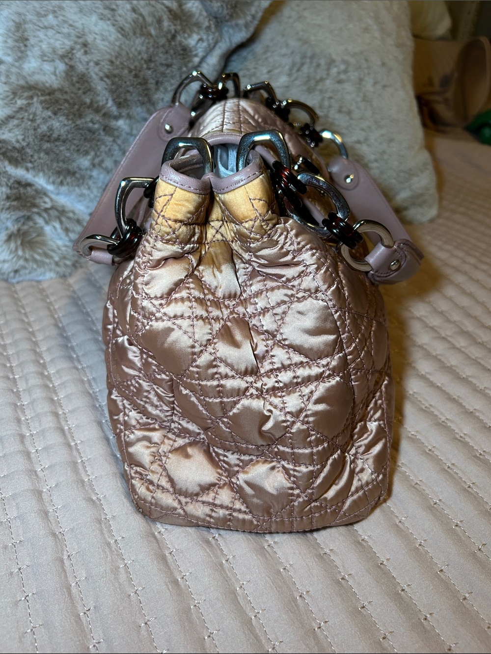 321. Christian Dior Cannage Bag-COA - Picture 4 of 12
